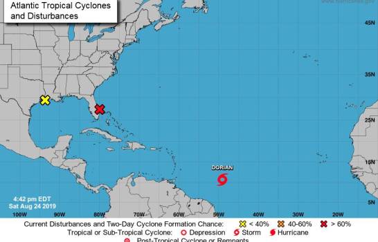 Se forma Dorian, la cuarta tormenta tropical de la temporada 6 dorian 1 12112104 20190824172652