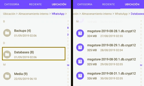 WhatsApp: cómo recuperar tus chats sí no hiciste la copia de seguridad 8 20190901 153928