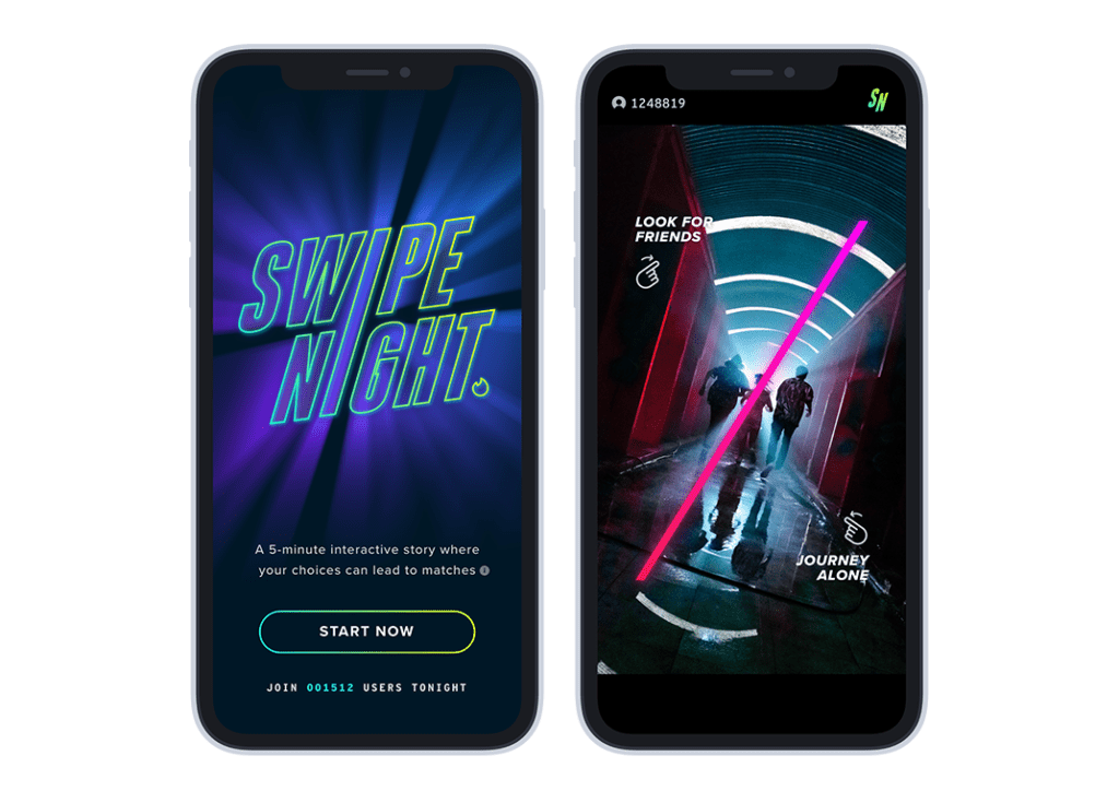 Tinder anuncia oficialmente “Swipe Night” 5 Swipe Night