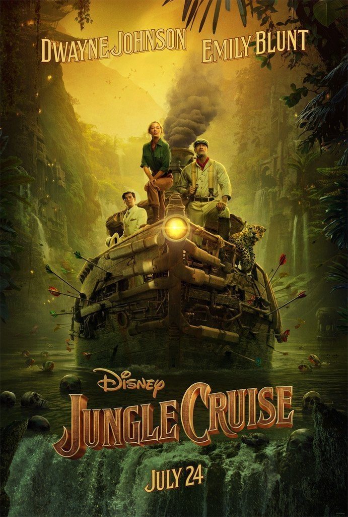 jungle cruise poster the rock emily blunt 1191276