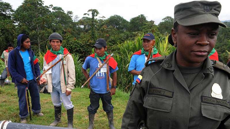 Matanza de indígenas en el Cauca, Colombia 11 BBWKF4N
