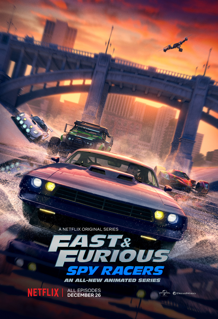 La nueva serie animada de Rápido y Furioso de Netflix 16 Fast and Furious Spy Racers poster