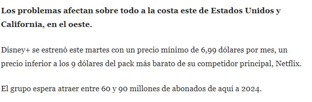 Disney+ sufre problemas técnicos en su lanzamiento 5 Screenshot 2 20