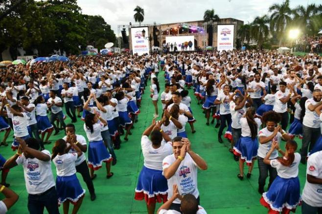 Rep. Dominicana logra el “Récord pa’l merengue” 7 merengue