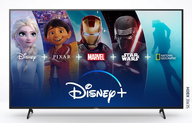 ✅ Disney+ estará disponible en los televisores Sony con Android TV